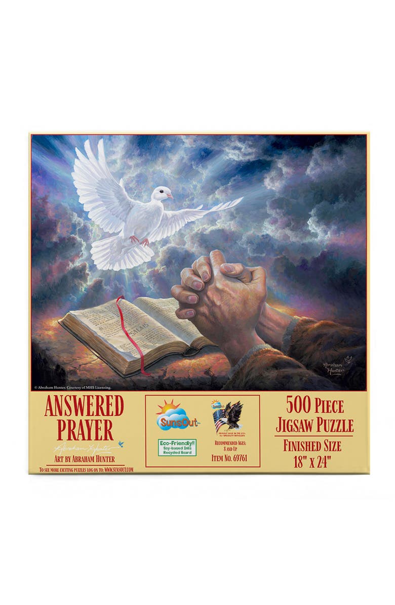 Sunsout Answered Prayer 500 piece Jigsaw Puzzle for Adults, Alternate, color, Multicolor