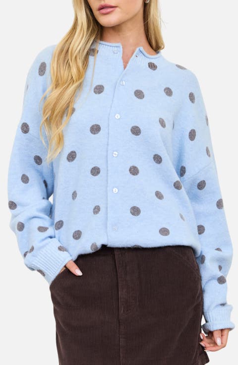 Polka Dot Cardigan