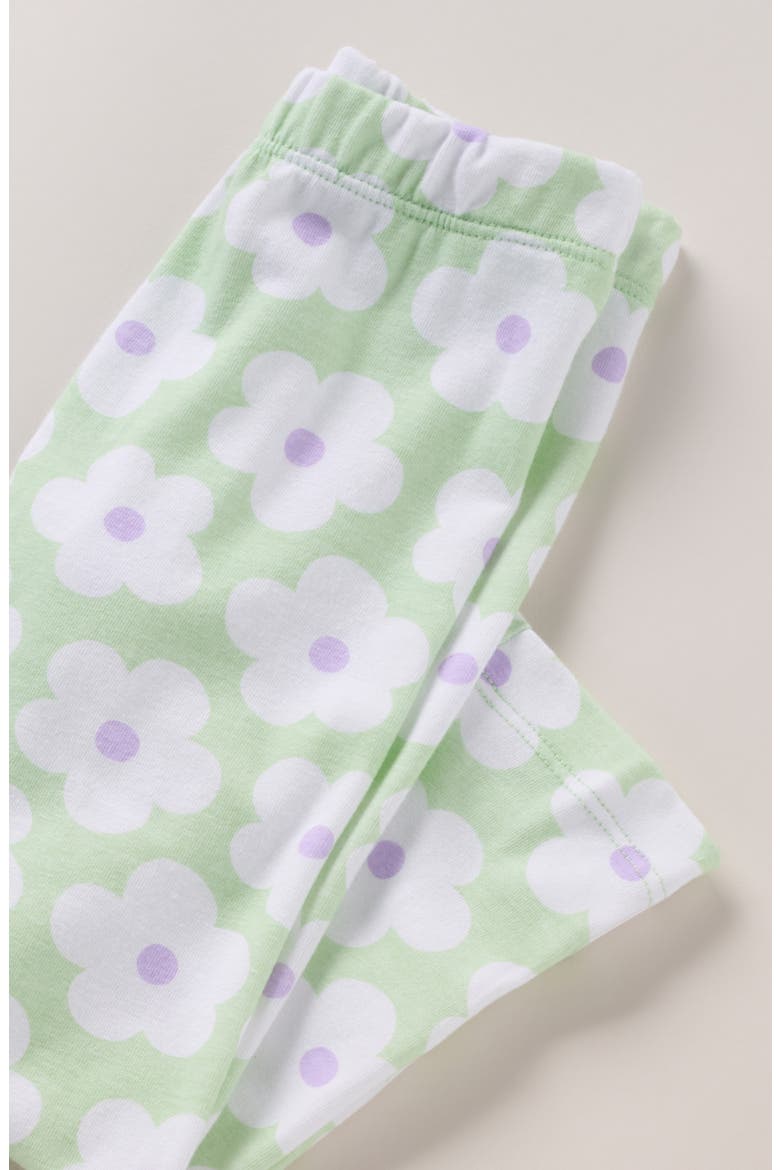 Kids' Core Leggings, Alternate, color, GREEN PASTEL DELIA DAISY