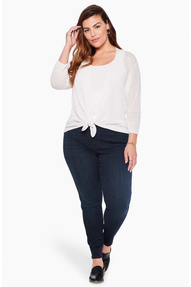 '4-Way' Three Quarter Sleeve Convertible Cardigan, Alternate, color, PAPER WHITE