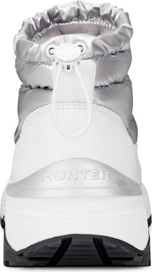 ブーツその他 HUNTER WOMEN Shearling Insulated Tall Snow Boots White Willo Hunter Wanderer Short Shearling Insulated Snow Boots | Free