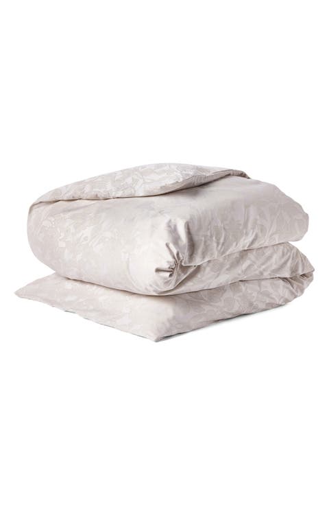 Heritage Jacquard Organic Cotton Duvet Cover