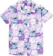 Disney Short Sleeve Button Down Shirt