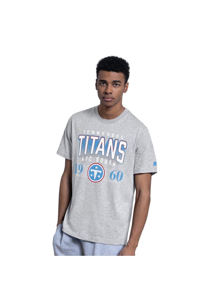 Men's Starter  Light Blue/Gray Tennessee Titans Two-Pack Logo T-Shirt Set, Alternate, color, Light Blue