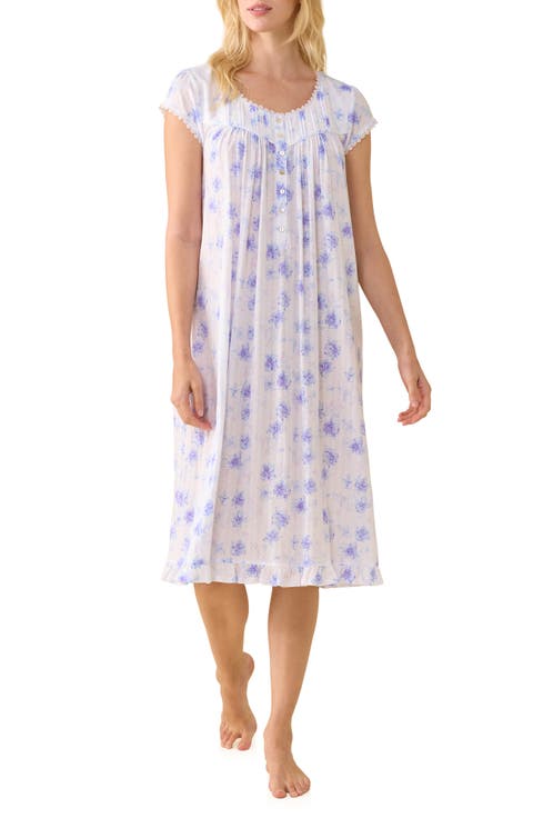 Cap Sleeve Cotton Waltz Nightgown