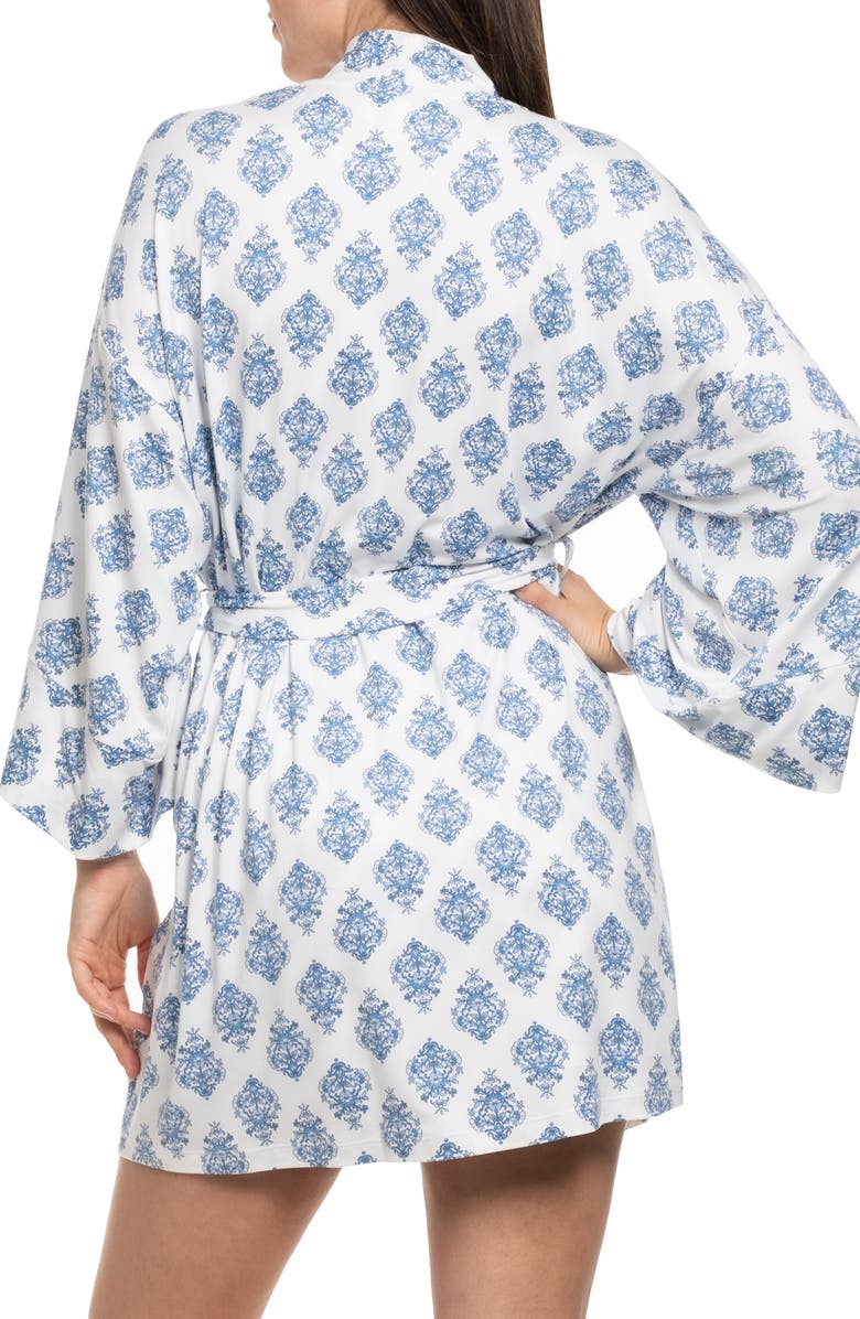 In Bloom by Jonquil Sevilla Foulard Double Knit Wrap, Alternate, color, Ivory