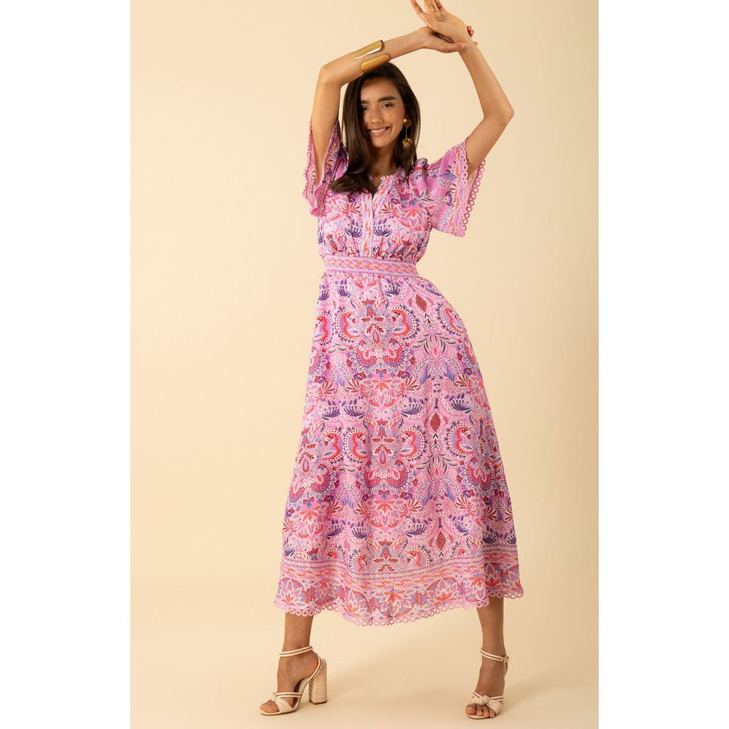 Hale Bob Katelyn Linen Maxi Dress