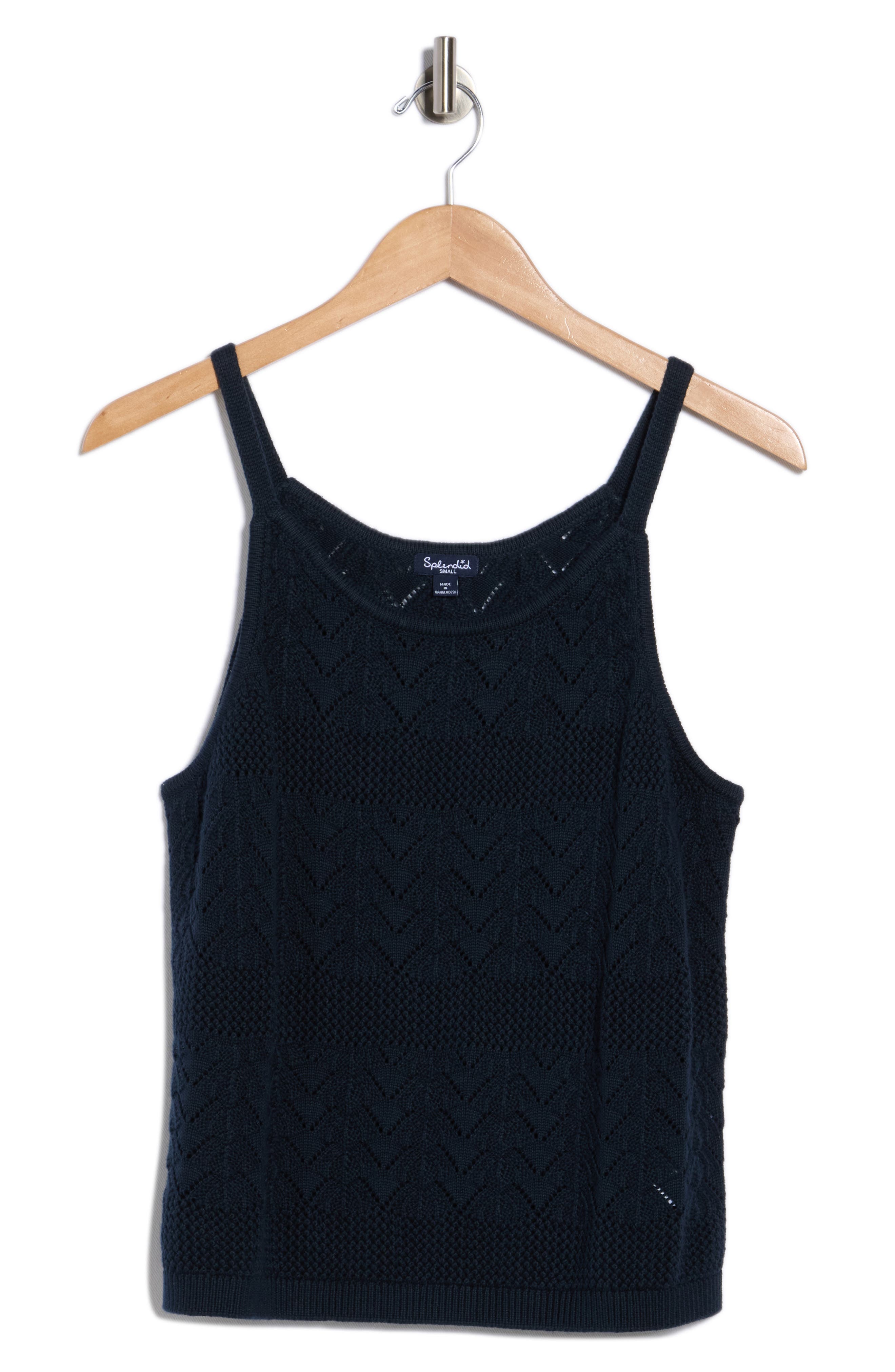 Splendid Crochet Sweater Tank