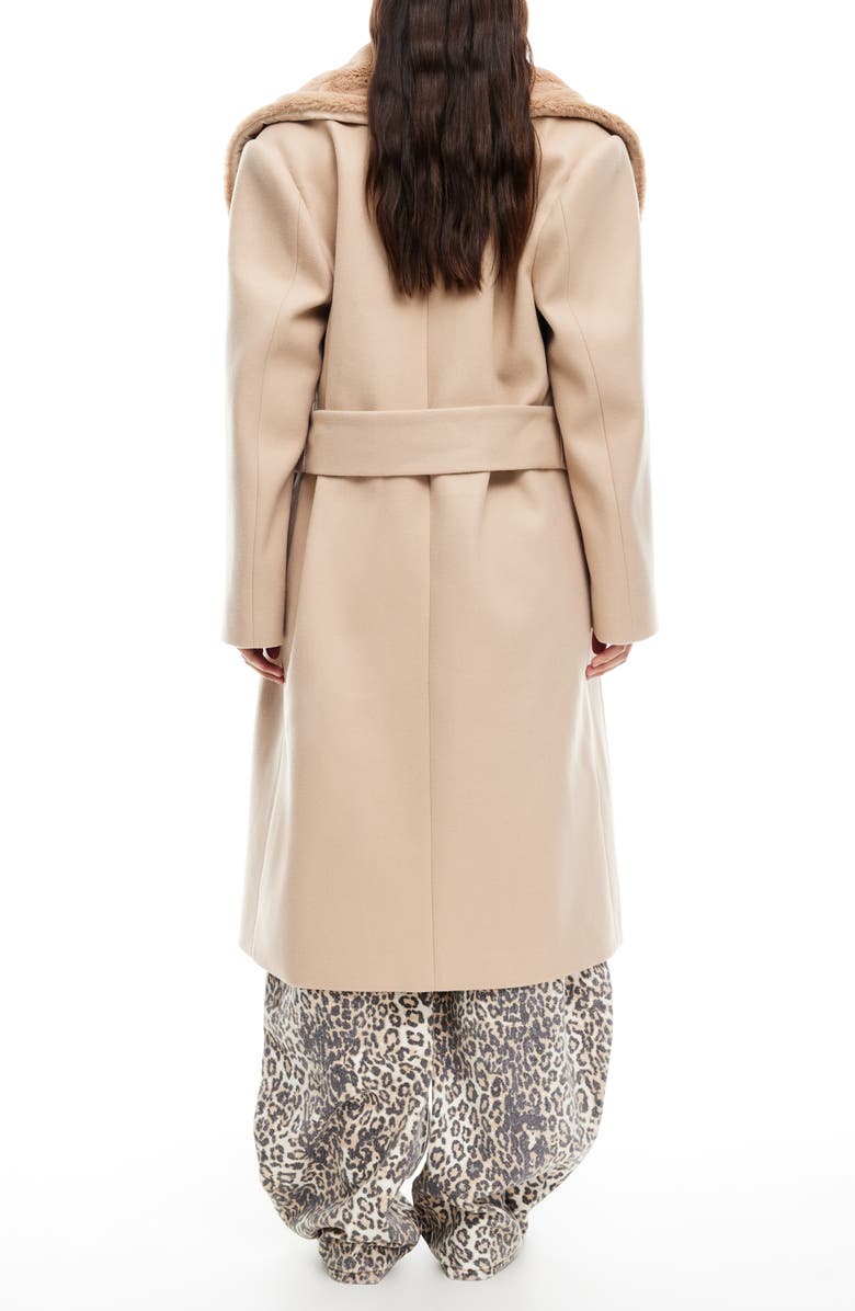 LIONESS Endless Belted Coat, Alternate, color, Tan