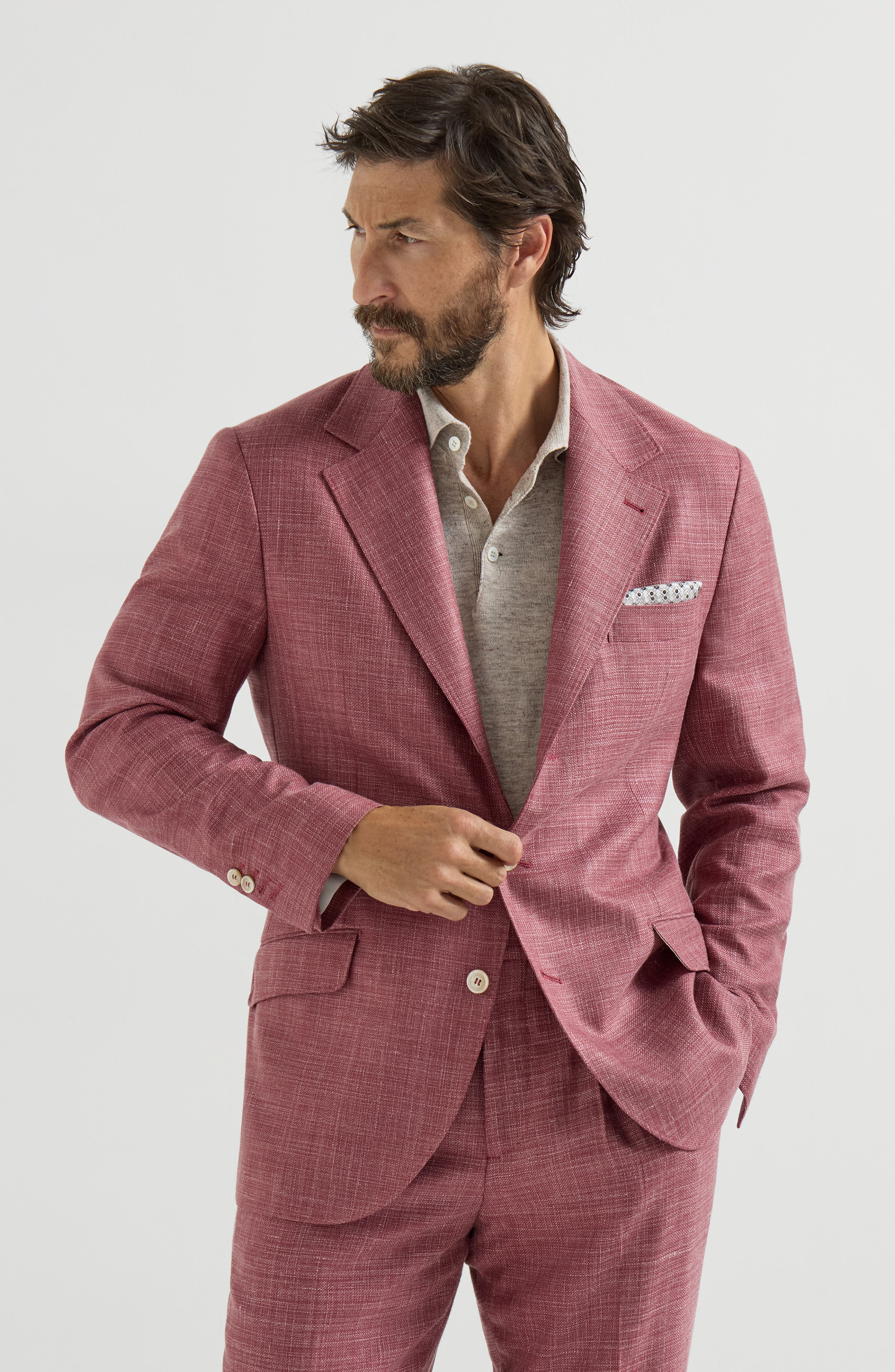 Hopsack blazer