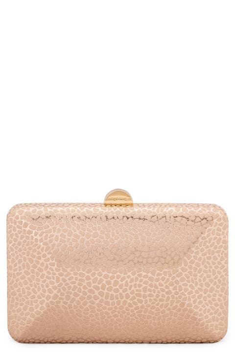 Frankie Embossed Clutch