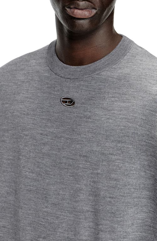 Diesel ® K-valiam Cutout Logo Wool Sweater