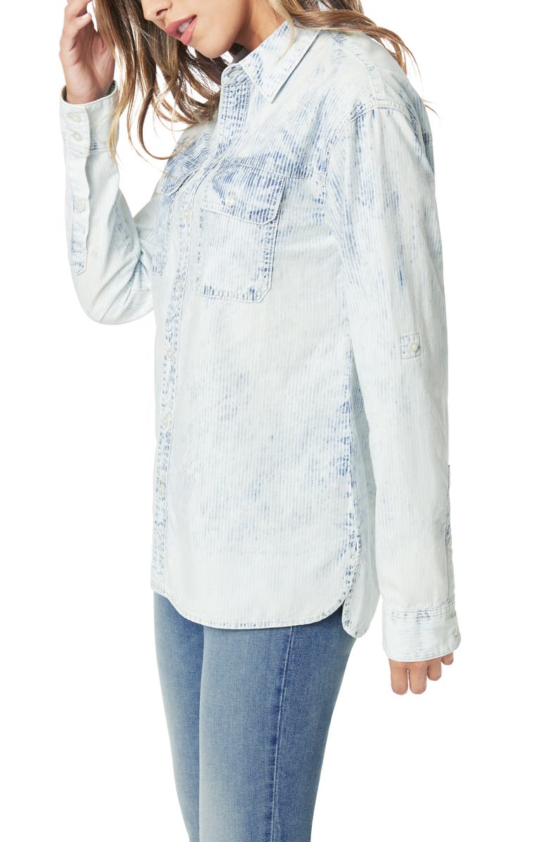 Joe's The Hickory Stripe Boyfriend Shirt, Alternate, color,