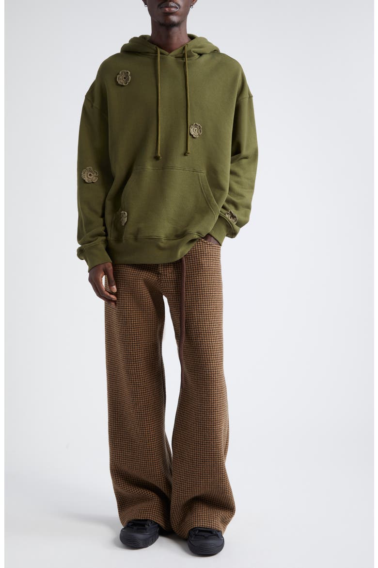 Daisie Gym Hoodie, Alternate, color, GREEN
