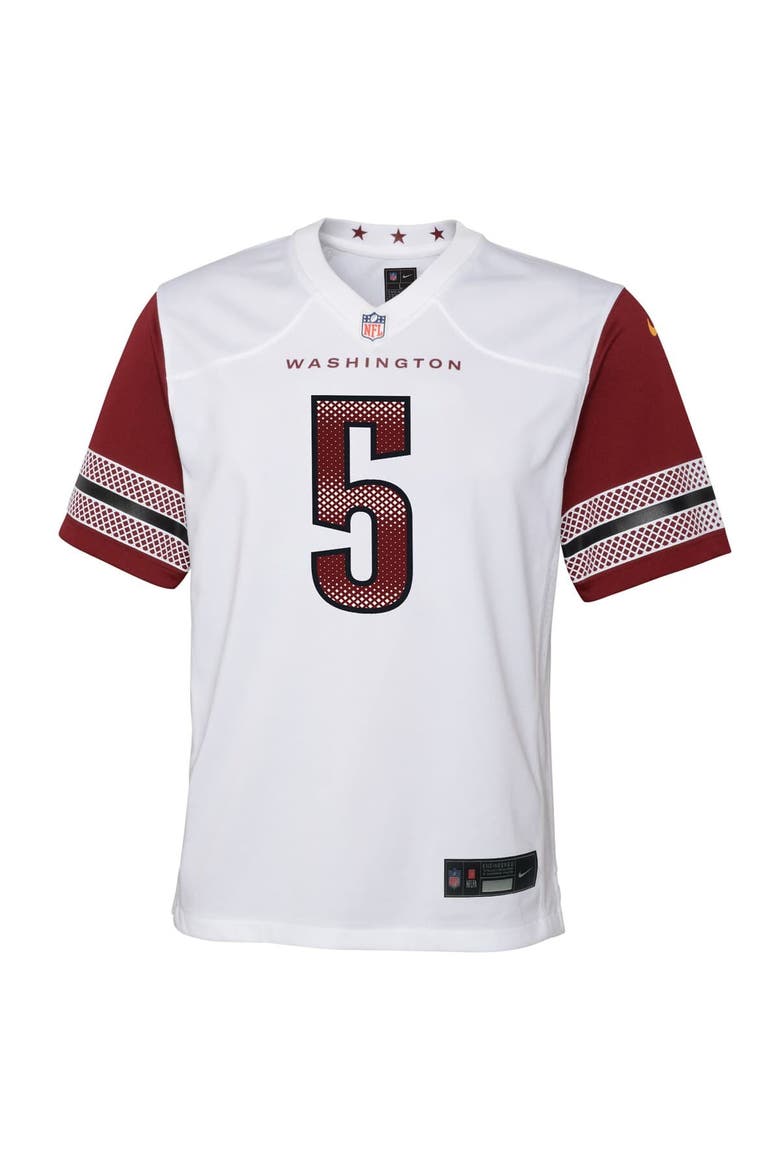 Youth Nike Jayden Daniels White Washington Commanders Game Jersey, Alternate, color, White