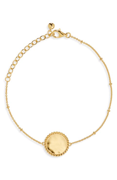 Deia Beaded Pendant Bracelet