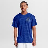 Nike Men's Nike Royal Buffalo Bills Sideline Double Covered Dri-FIT Velocity T-Shirt