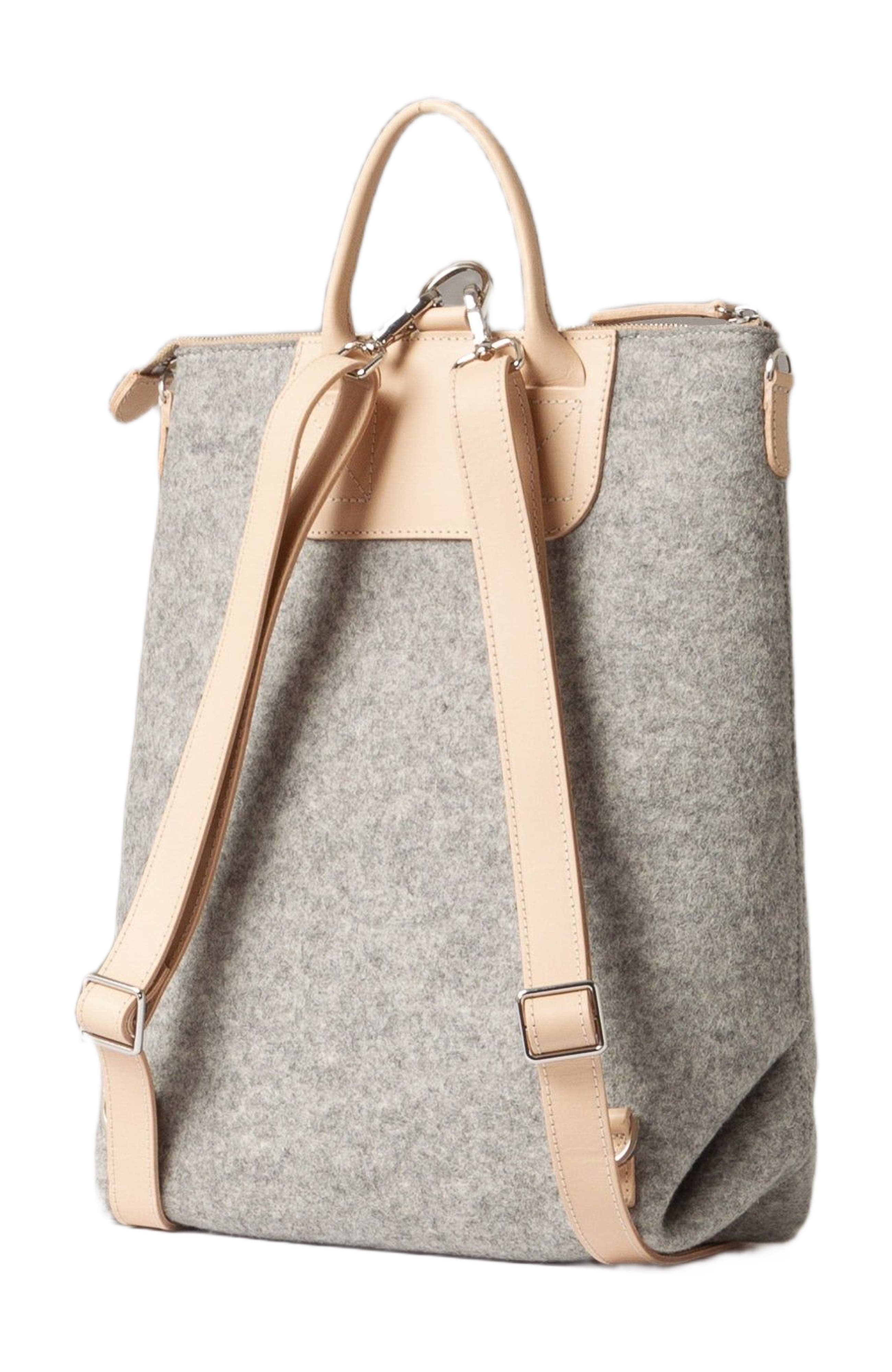 Bedford Merino Wool Backpack, Alternate, color, Granite