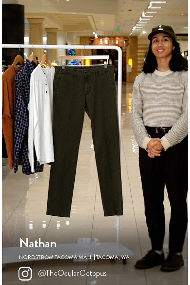 Comfort Stretch Flat Front Pants video