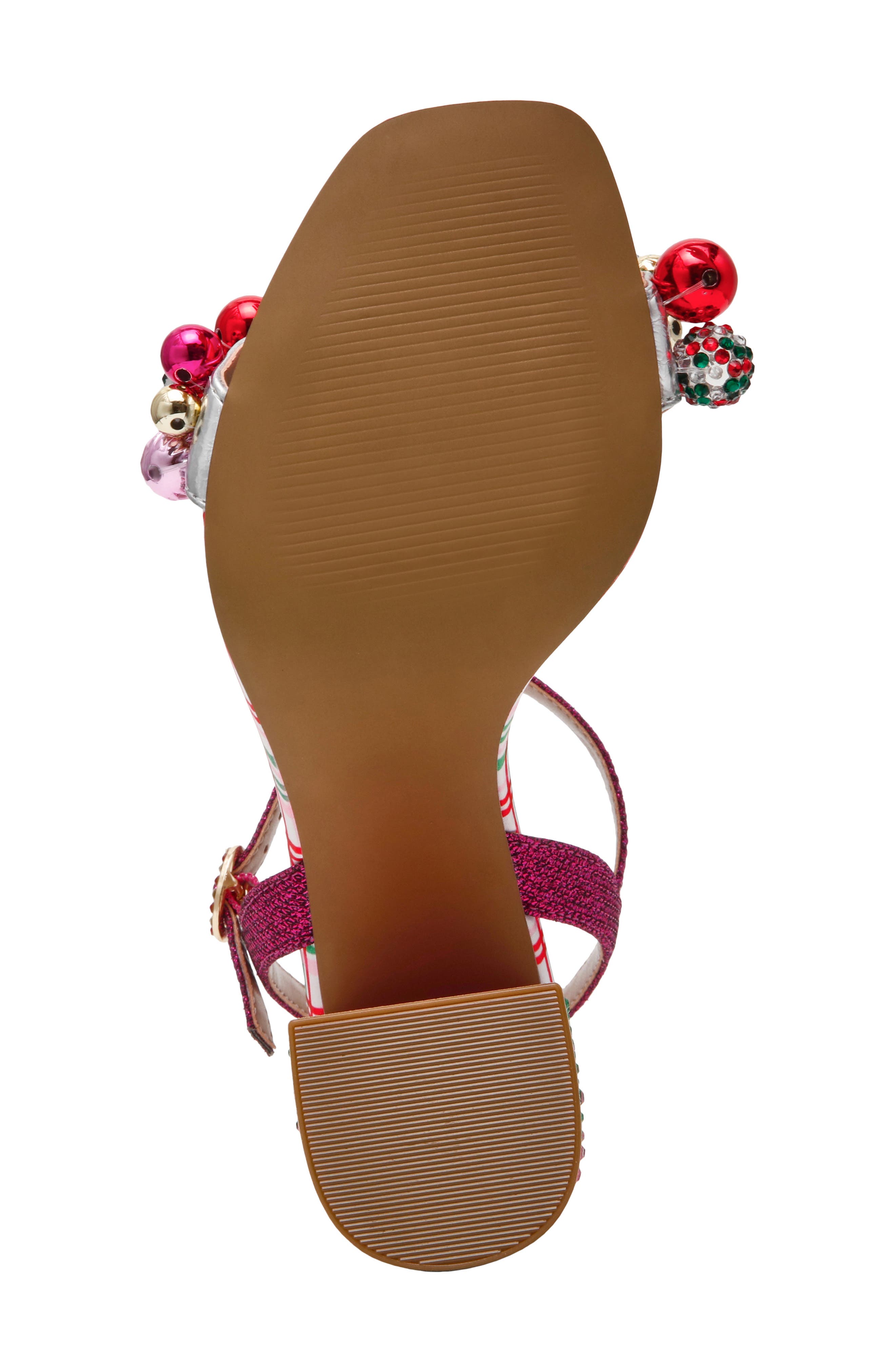 Jolly Sandal, Alternate, color, RED/ GREEN MULTI