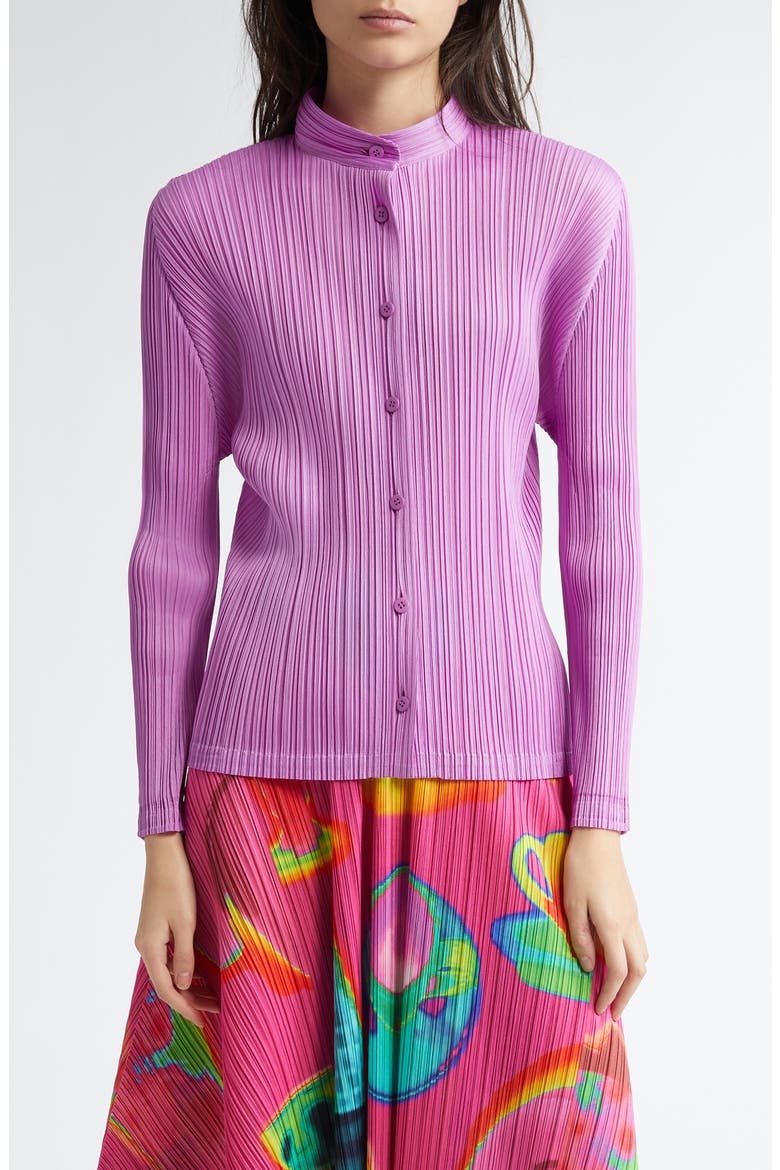 Pleats Please Issey Miyake Monthly Colors January Pleated Button