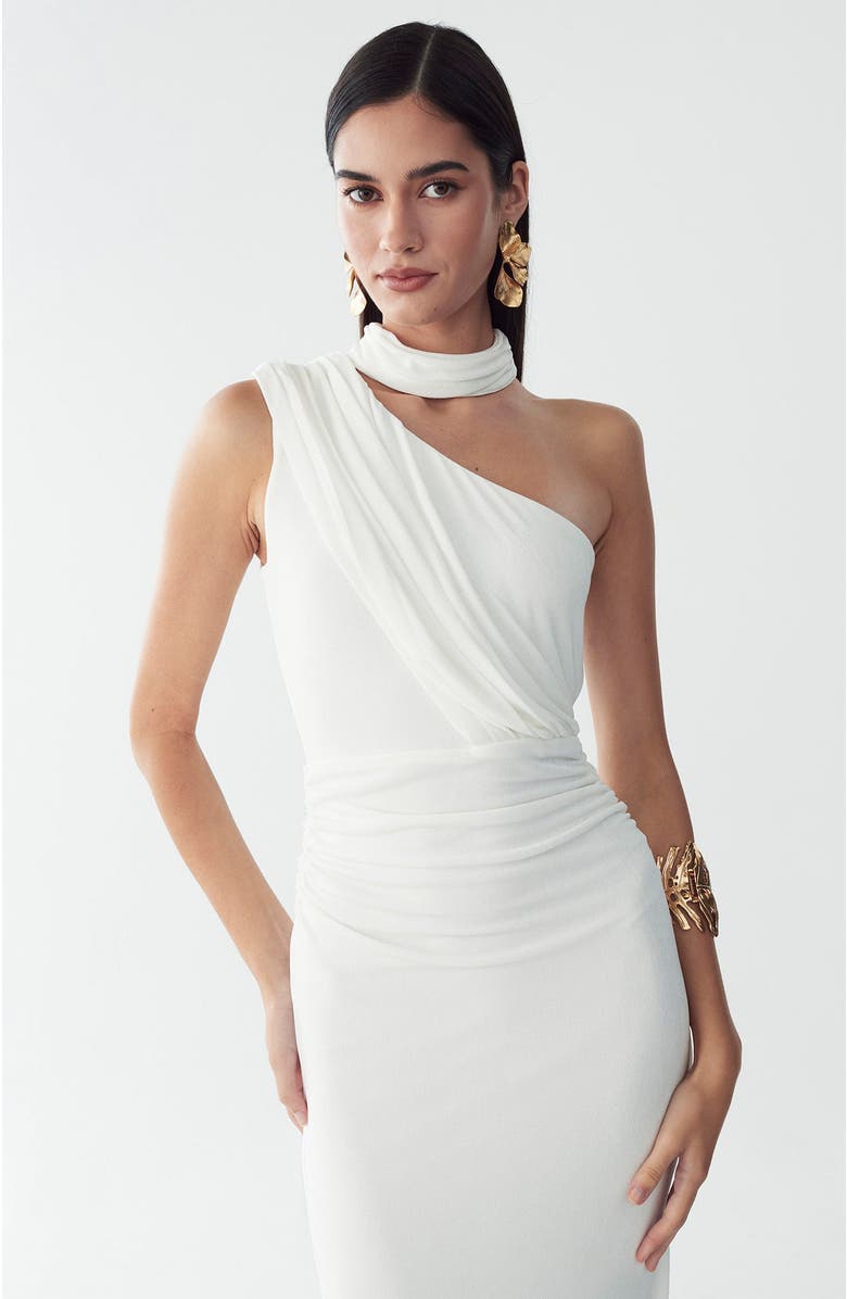 BWLDR Annie Maxi Dress, Alternate, color, White
