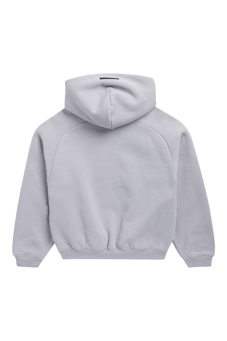 Kids' Raglan Fleece Hoodie, Main, color, SMOKE