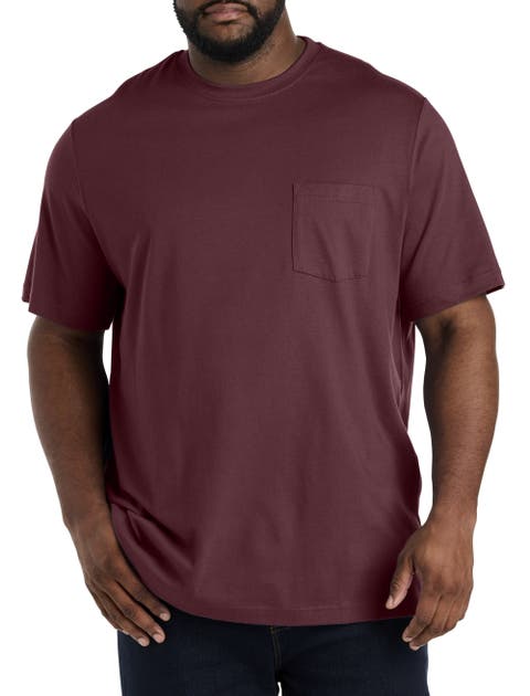 Big & Tall Moisture-Wicking Pocket T-Shirt