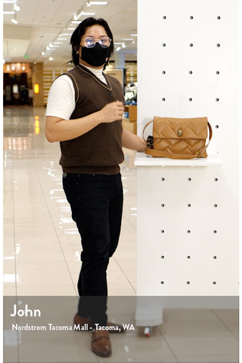 Large Kensington Quilted Leather Shoulder Bag video