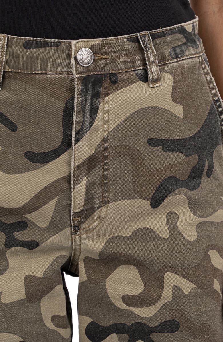 KUT from the Kloth Miller High Waist Wide Leg Cargo Jeans, Alternate, color, 