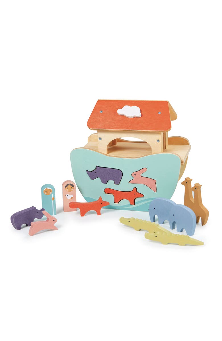Tender Leaf Toys Little Noah's Ark, Alternate, color, Multi