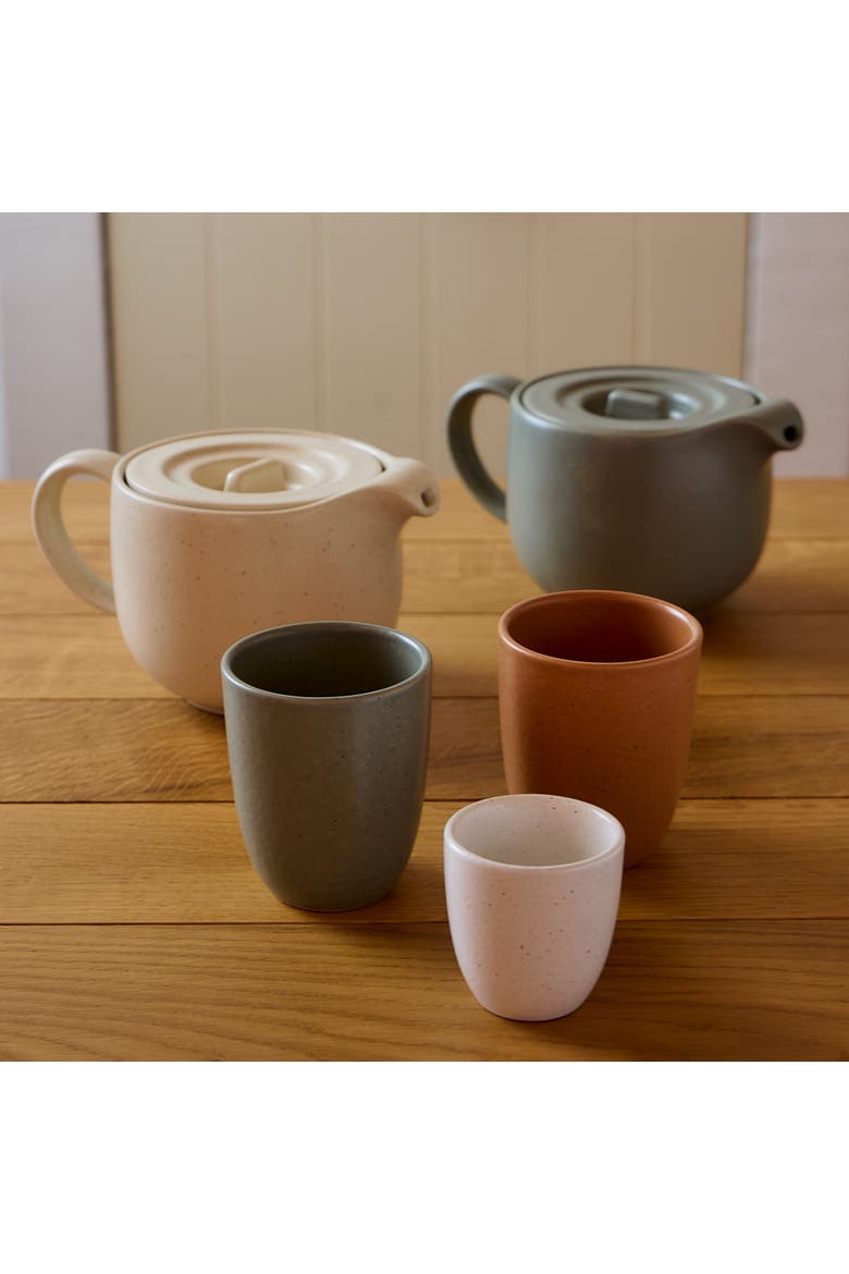 Pacifica Set/6 espresso cups, Alternate, color, Salt