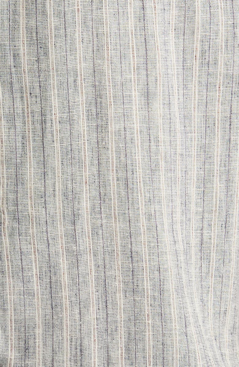 Rails Waimea Stripe Short Sleeve Linen Blend Camp Shirt, Alternate, color,