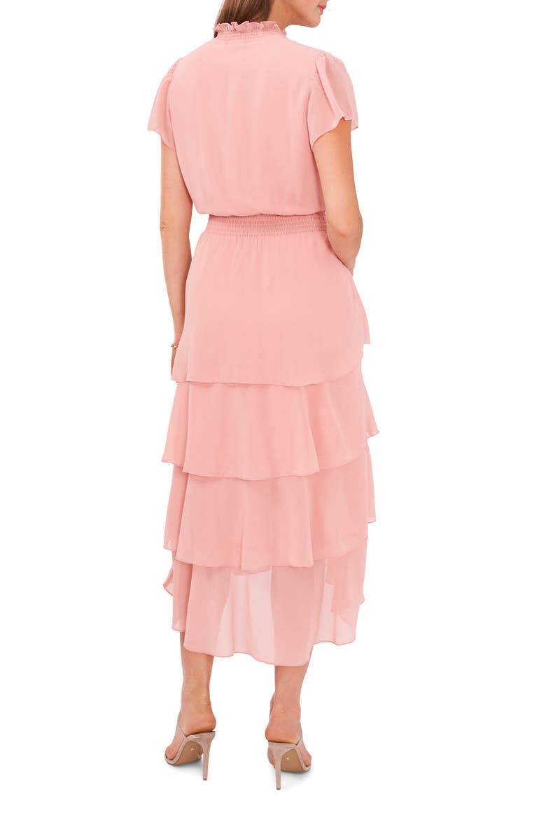 Wildlfower Bouquet High/Low Dress, Alternate, color, PINK