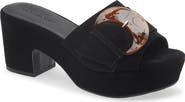Chocolat Blu Garen Platform Slide Sandal