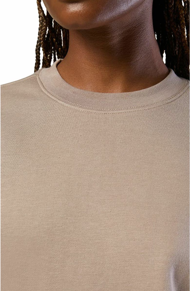 WeWoreWhat Oversized Crewneck Sweatshirt, Alternate, color, Cashmere