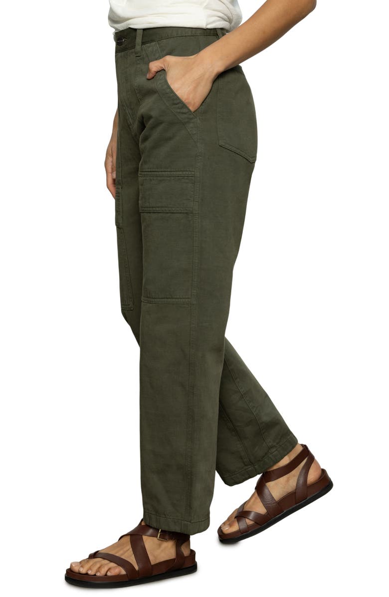 Cotton Utility Pants