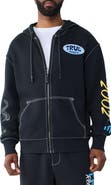 True Religion Stay True Big T Zip Hoodie