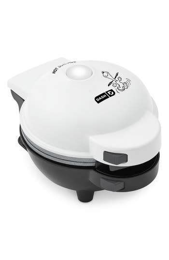 Dash Peanuts Snoopy Multimaker Mini Waffle Maker In White