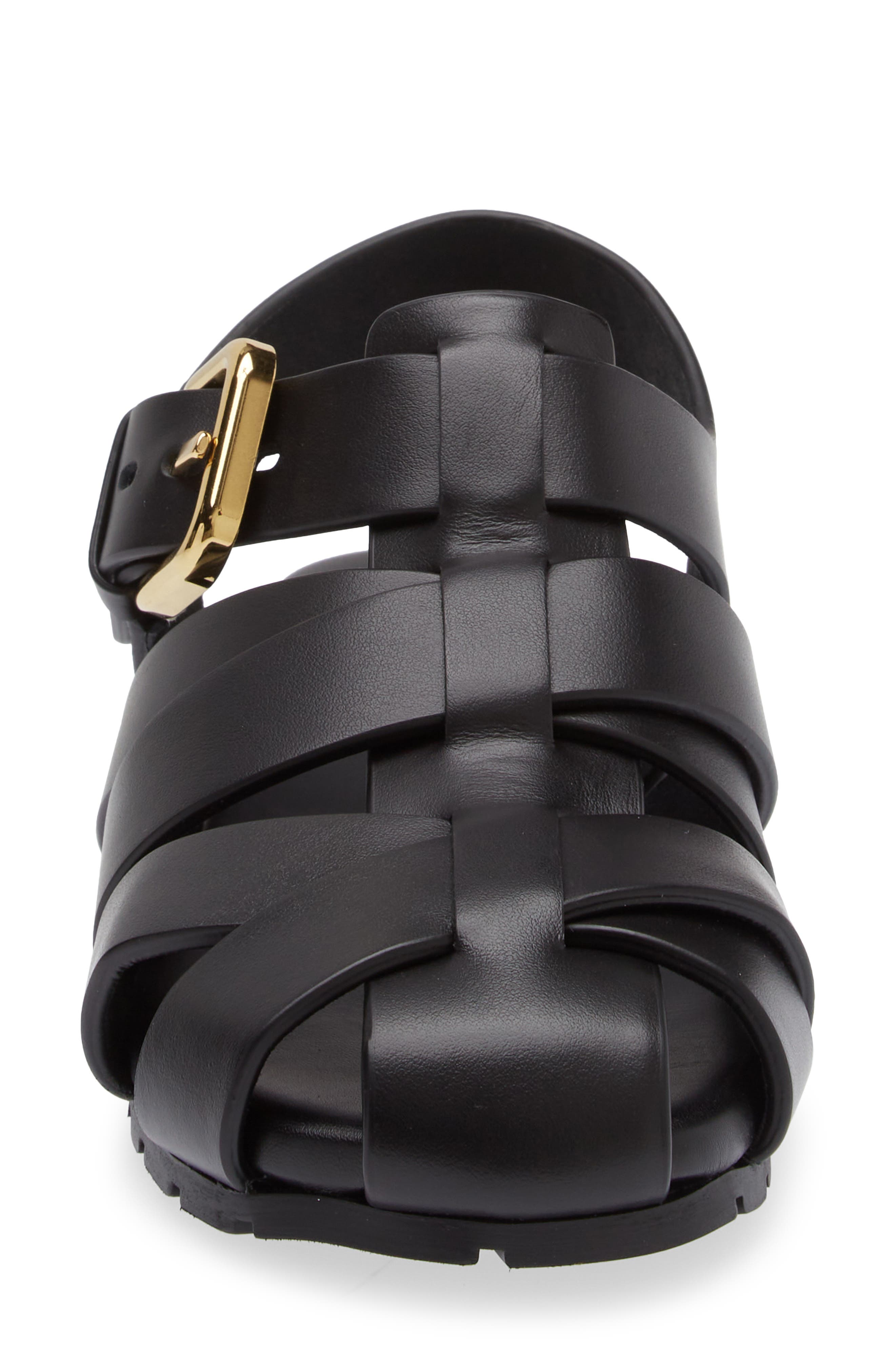 Bottega Veneta Alfie Fisherman Sandal, Alternate, color, 