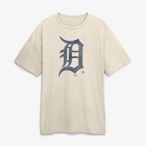 Men's Fanatics Cream Detroit Tigers Stadium Slub T-Shirt