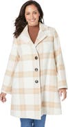 Jessica London Wool Swing Coat
