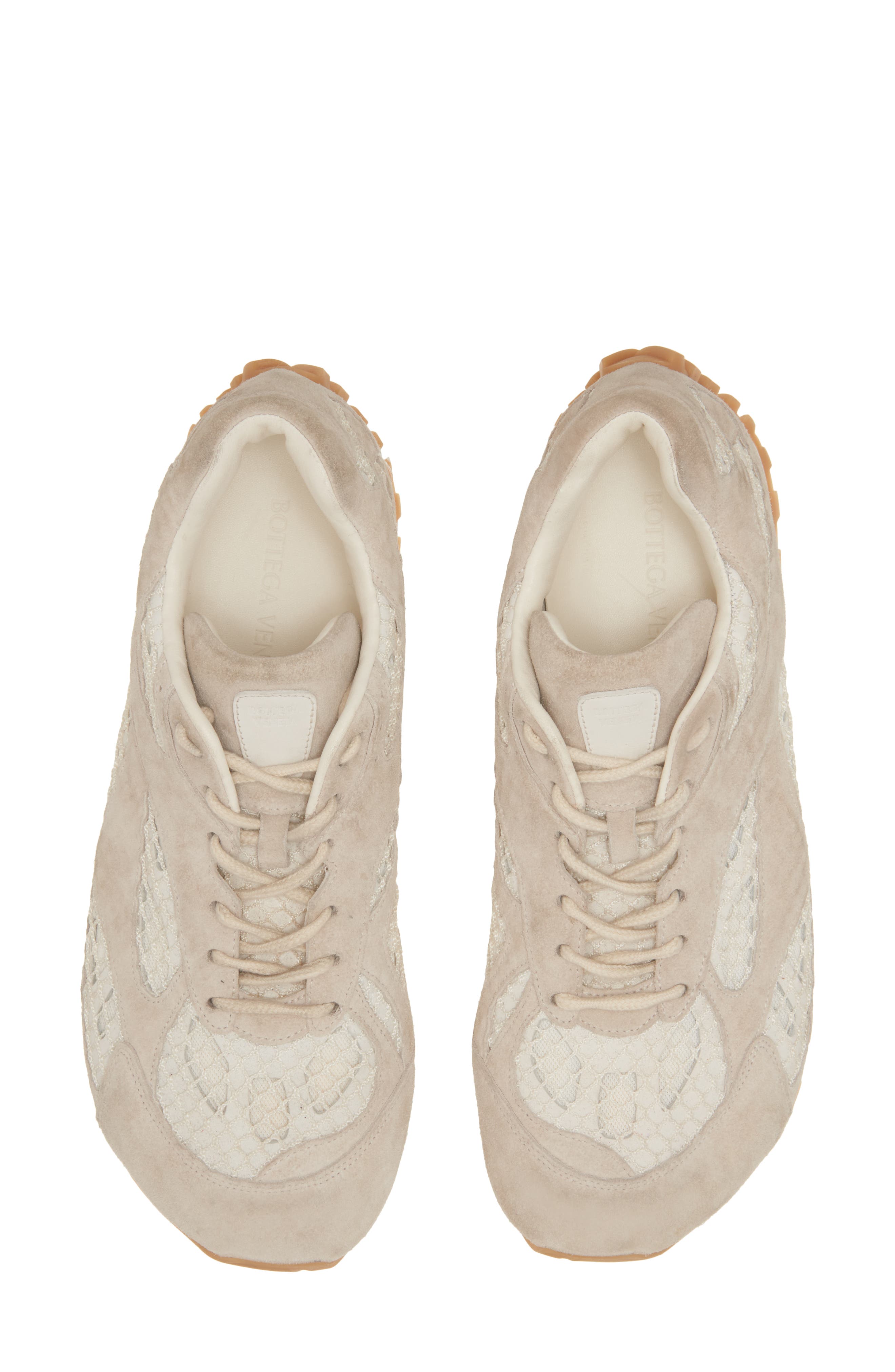 Bottega Veneta Orbit Low Top Sneaker, Alternate, color, Sea Salt