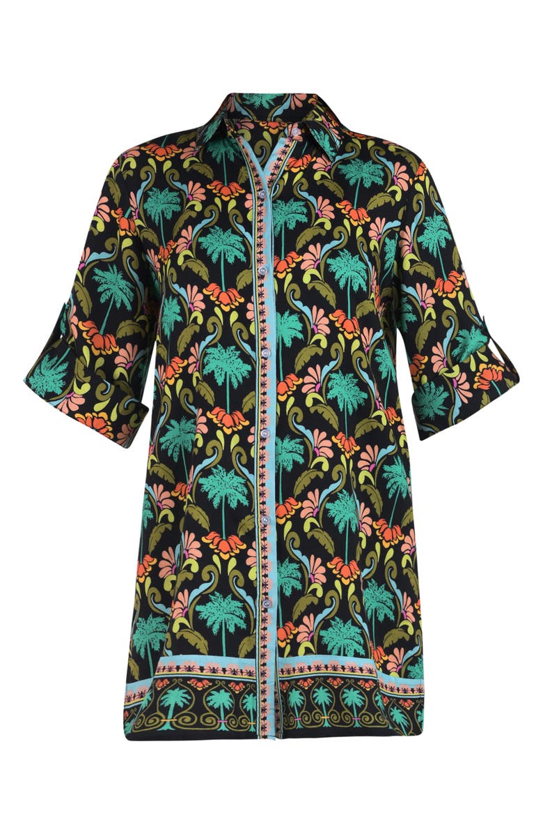 Sunshine 79 Mirage Resort Cover-Up Tunic, Alternate, color, Black Multi