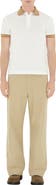 Burberry Logo Collar Cotton Polo Shirt