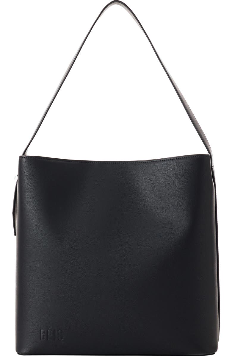 Béis The Wicked Faux Leather Tote, Main, color,