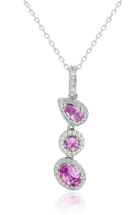 Sapphire Pendant Necklace