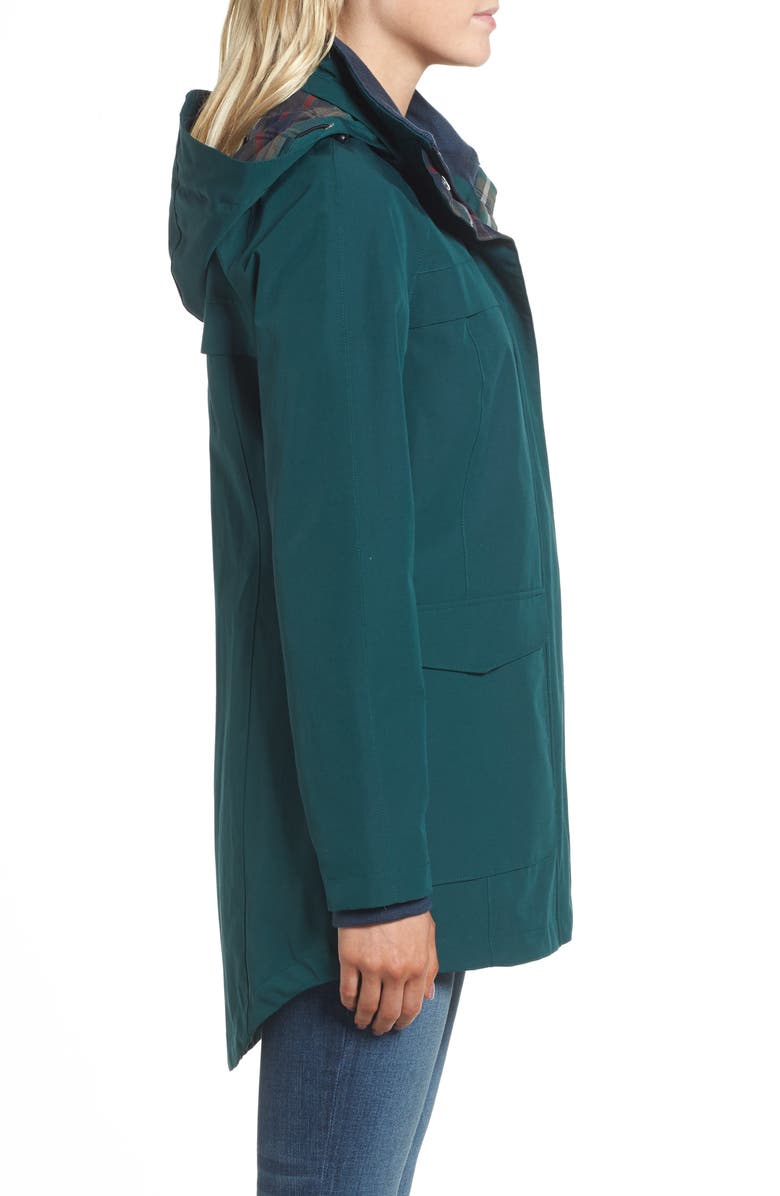 Pendleton Hooded Raincoat, Alternate, color,