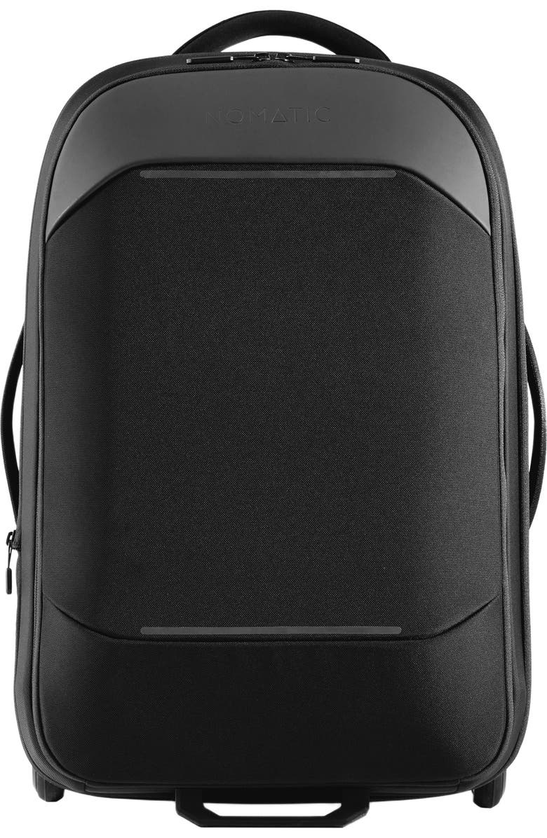 NOMATIC Carry-On 37L w/ 8L Built-In Expansion -- Premium Roller Luggage, Main, color, Black