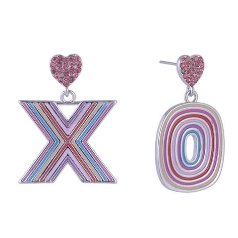 XO Drop Earrings